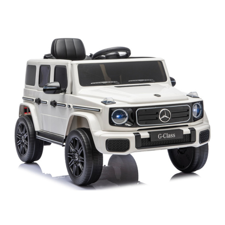 Elektrické autíčko Mercedes G 4x4, 24V - biele